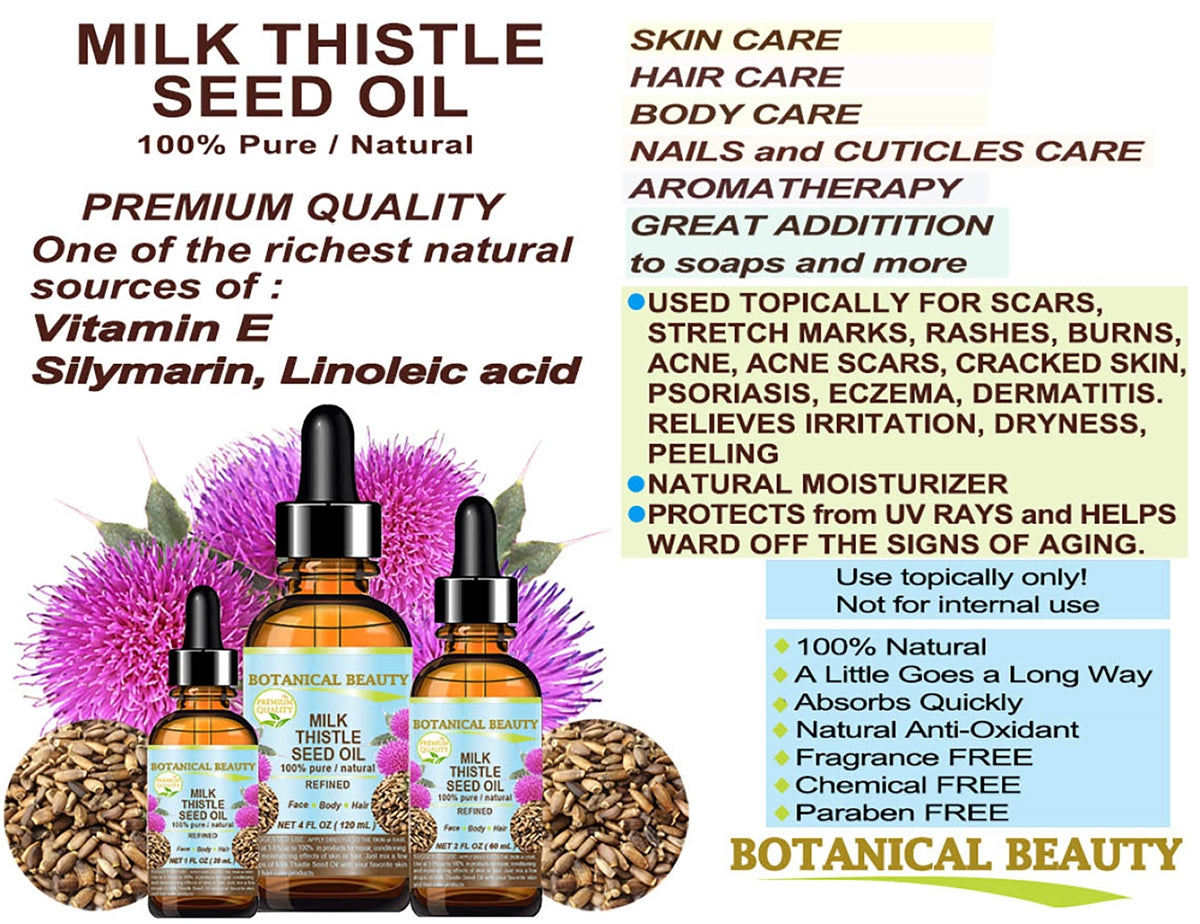 Milk Thistle Seed Oil Refined