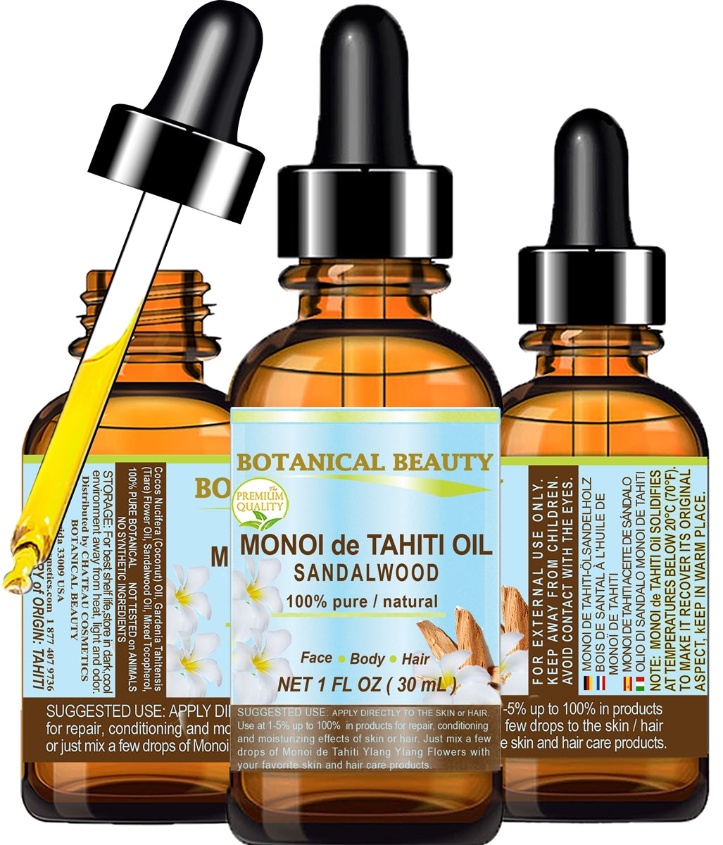 Aceite Monoï de Tahití Sándalo