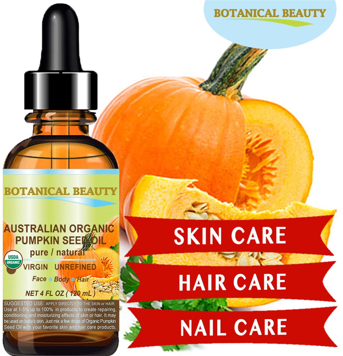 Aceite de semilla de calabaza orgánico