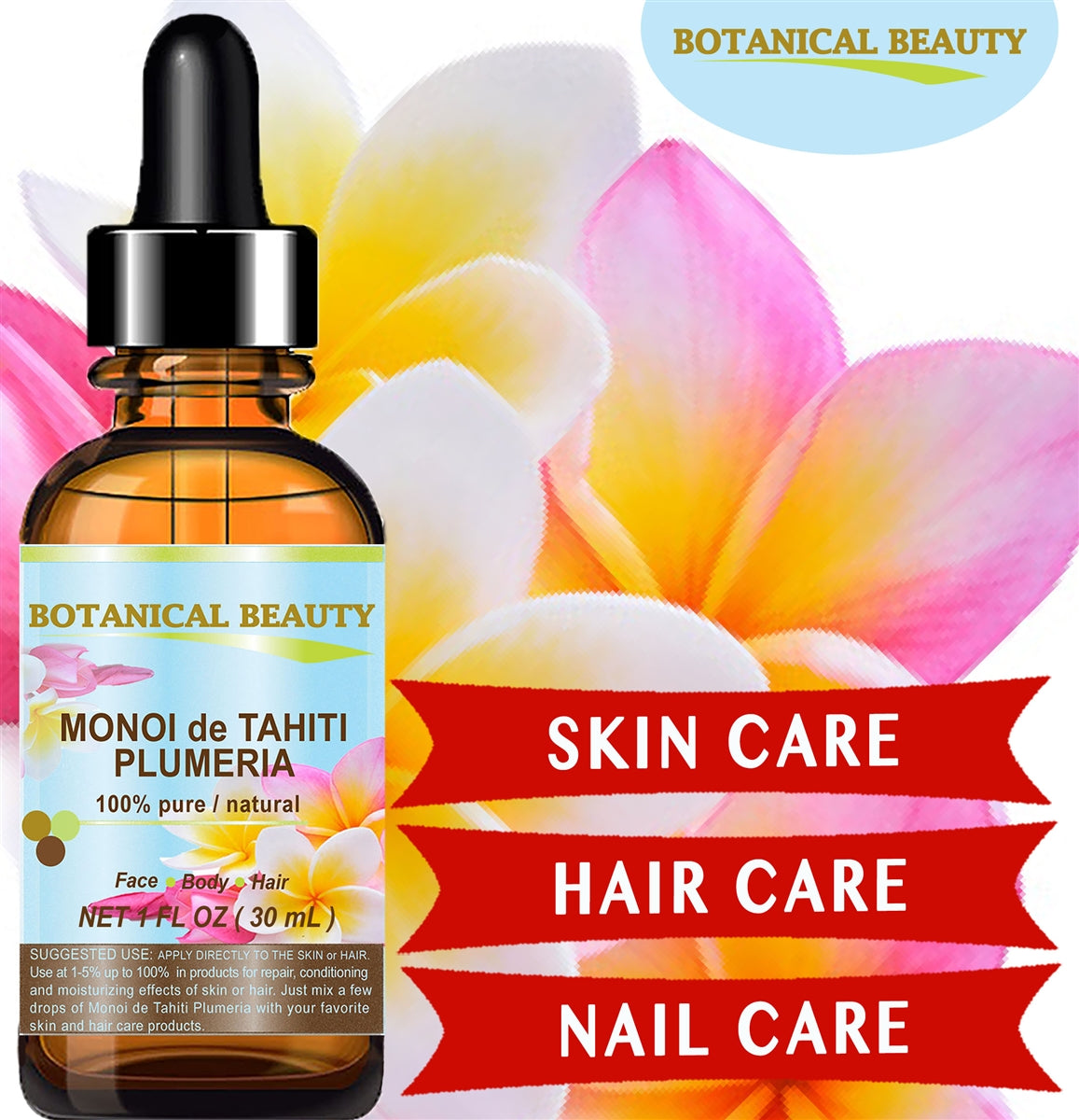 Aceite de Monoï de Tahití Plumeria