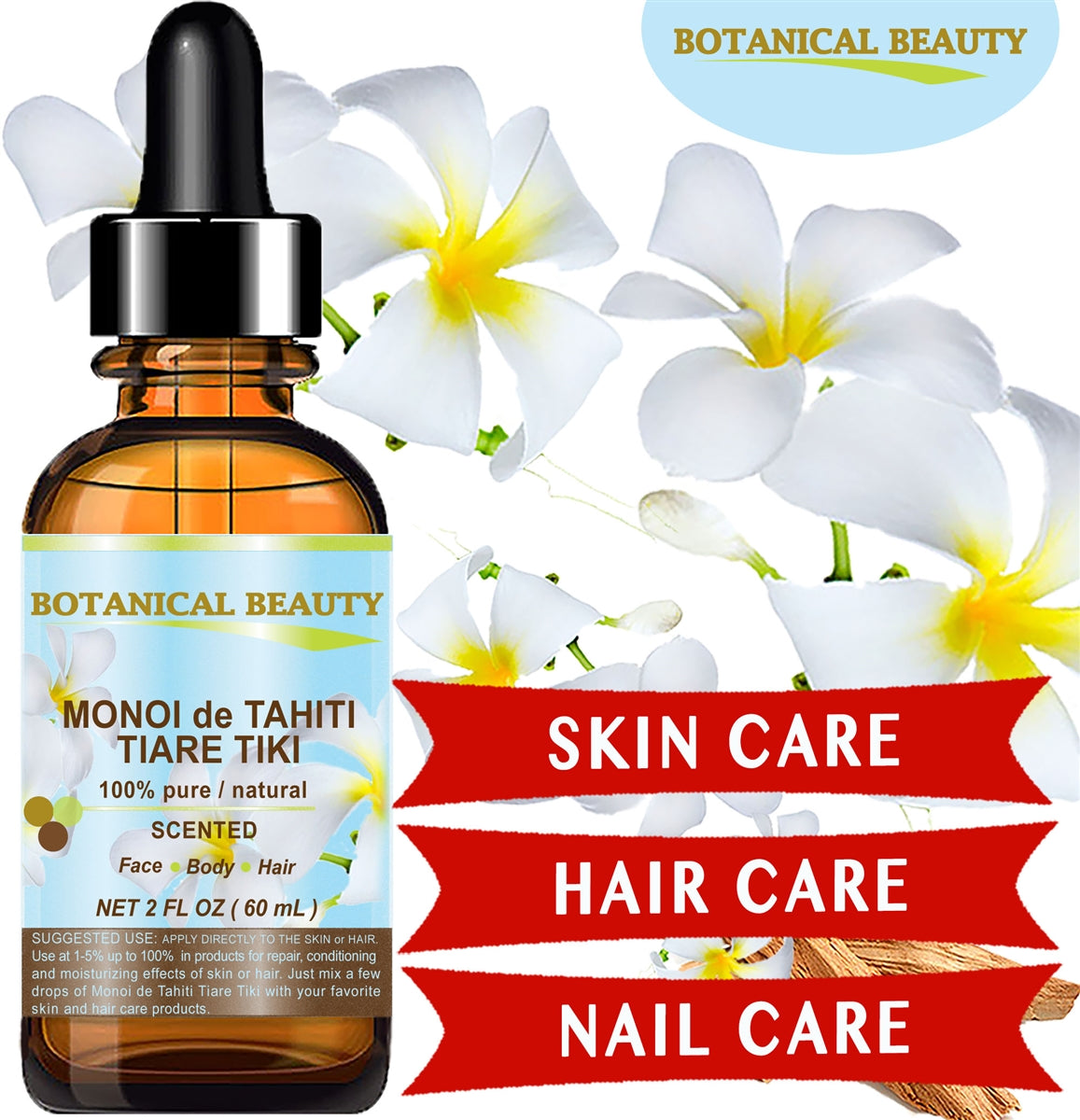 Aceite Monoï de Tahití Tiaré Tiki