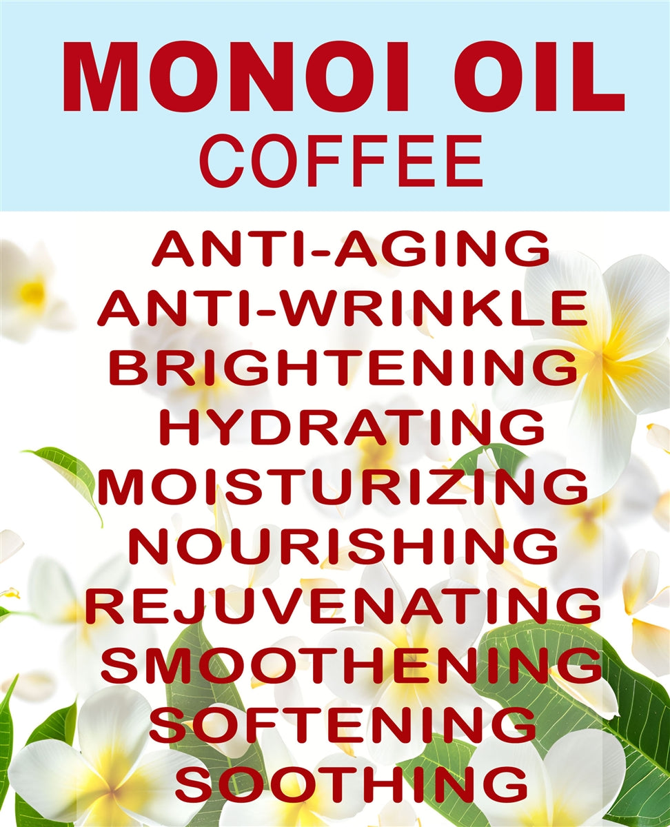 Café con aceite de monoi