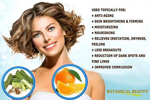 Aceite facial de moringa y vitamina C