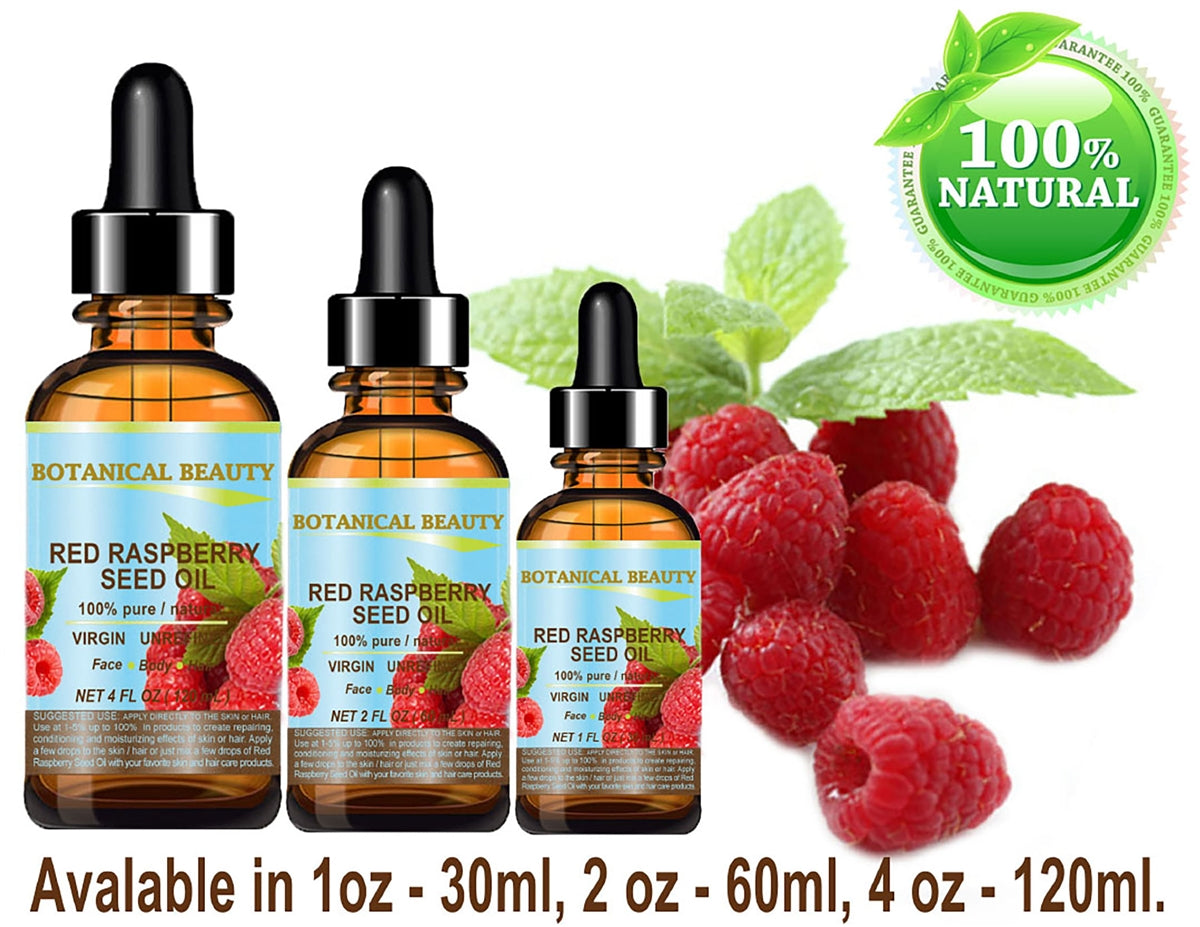 Aceite de semilla de frambuesa roja
