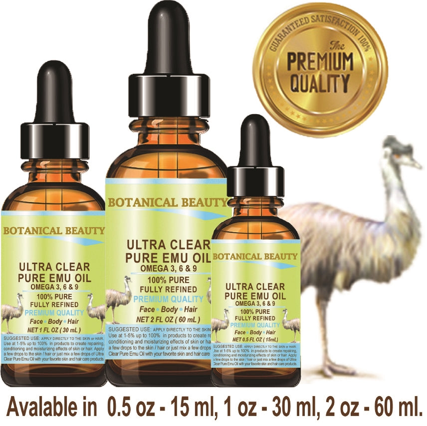 Aceite de emú puro ultra transparente