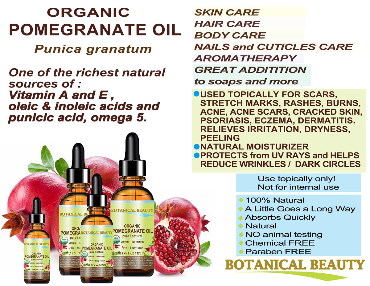 Aceite de granada orgánico