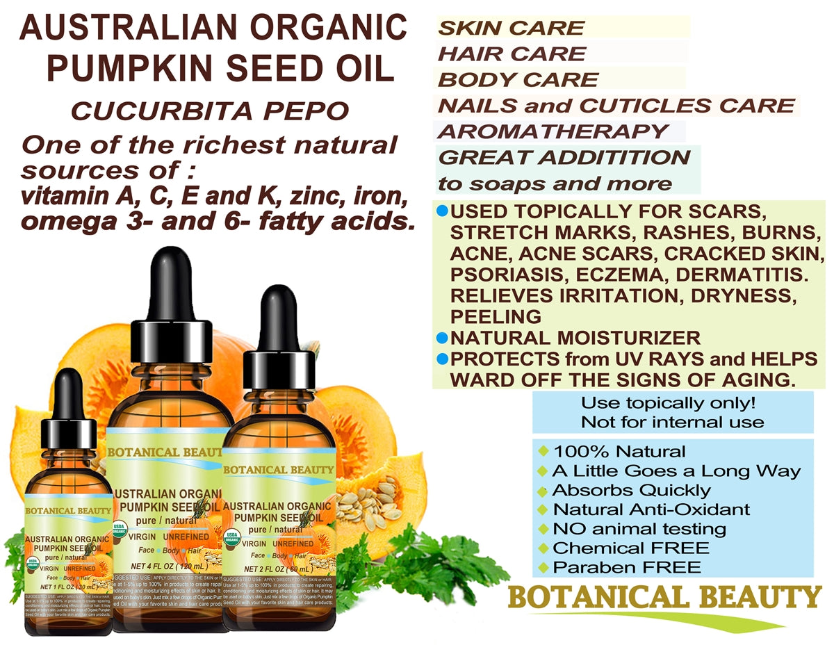 Aceite de semilla de calabaza orgánico