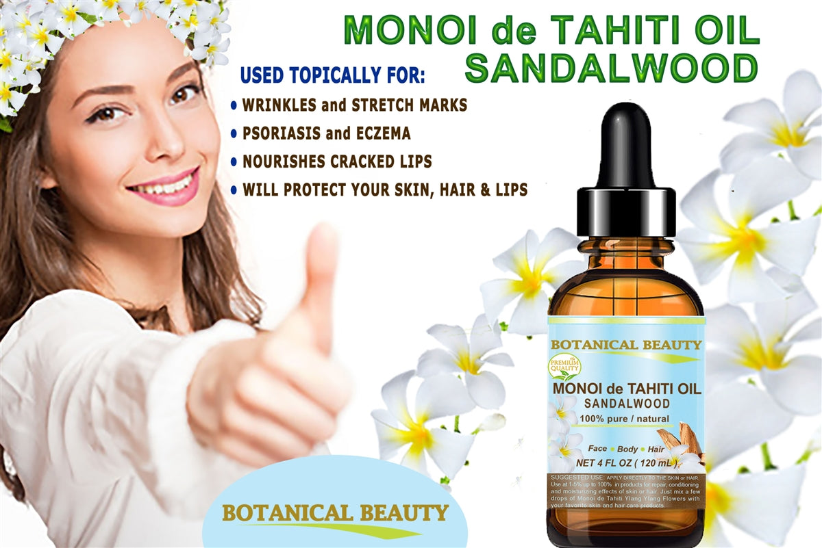 Aceite Monoï de Tahití Sándalo