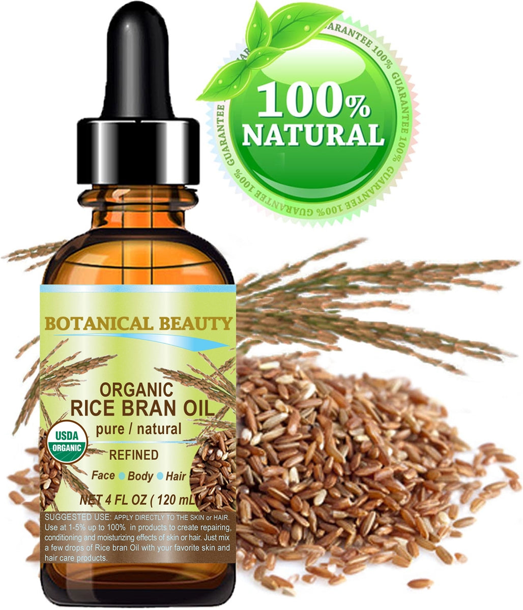 Aceite de salvado de arroz orgánico