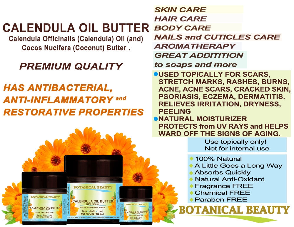 Mantequilla de aceite de caléndula
