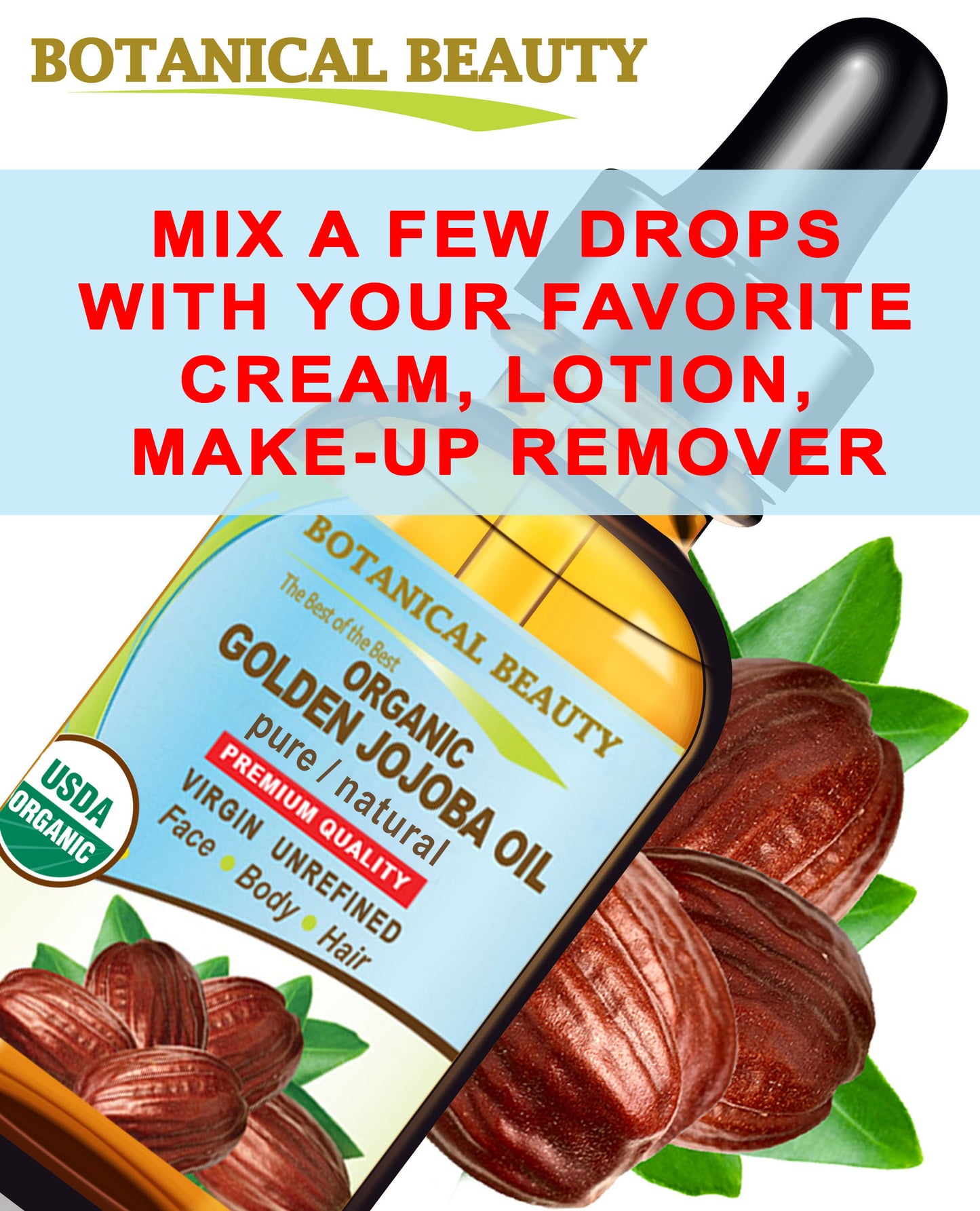 Aceite de jojoba dorado orgánico