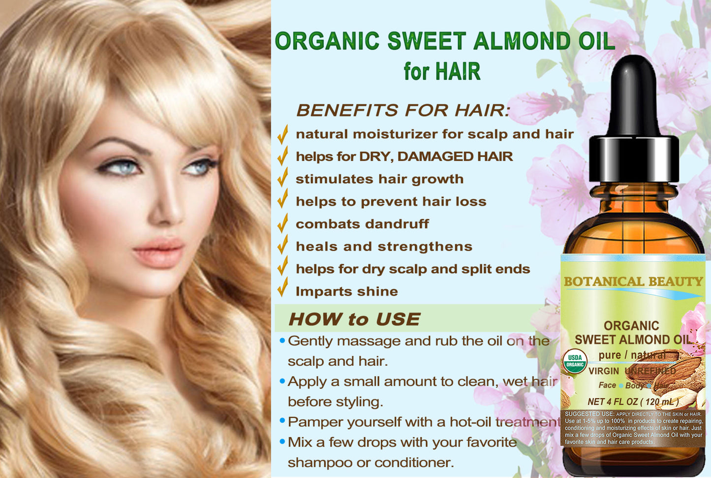 Organic Sweet Almond Oil