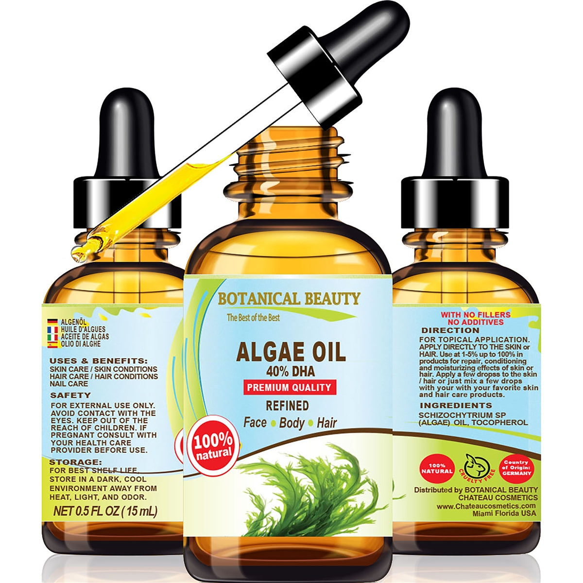 Aceite de algas