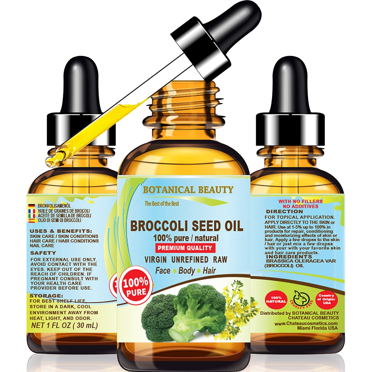Aceite de semilla de brócoli