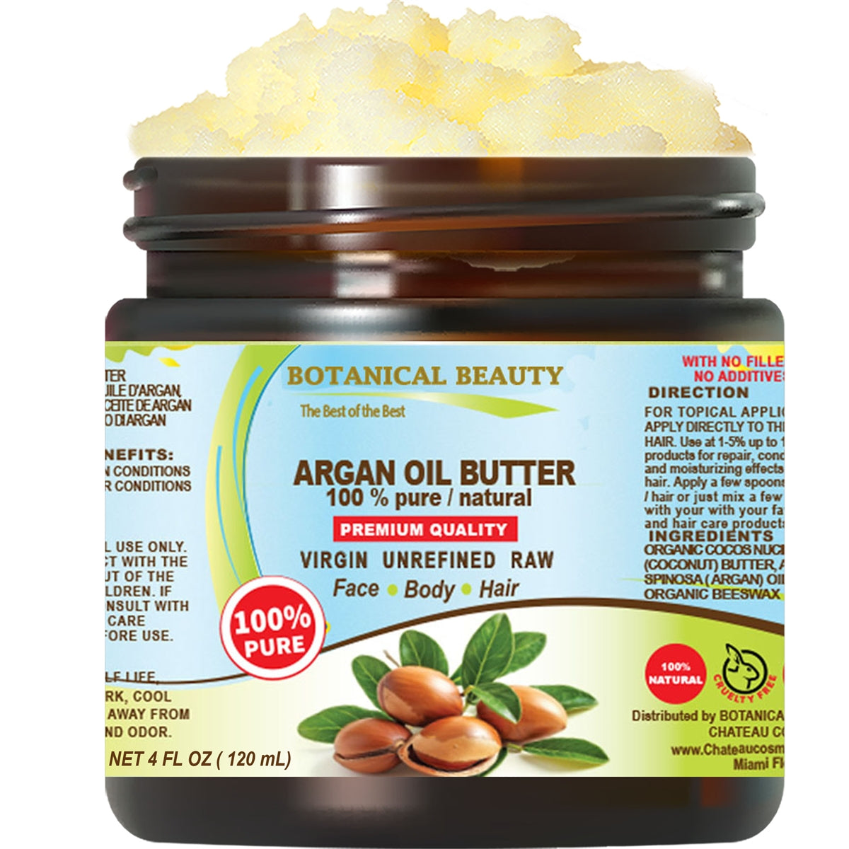 Mantequilla de aceite de argán