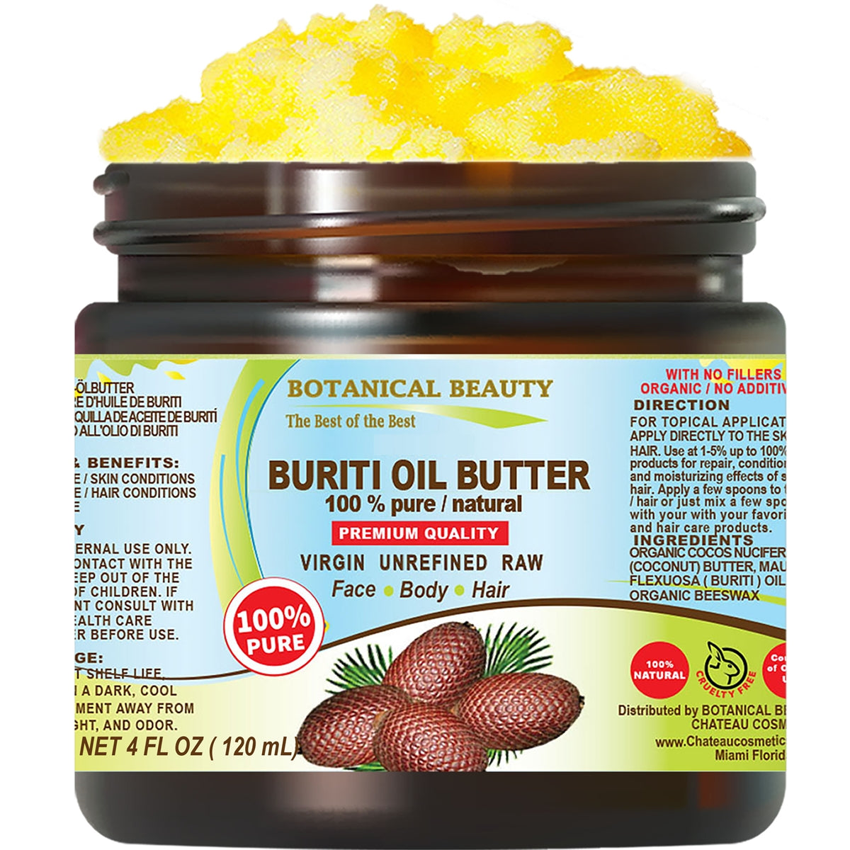 Mantequilla de aceite de buriti