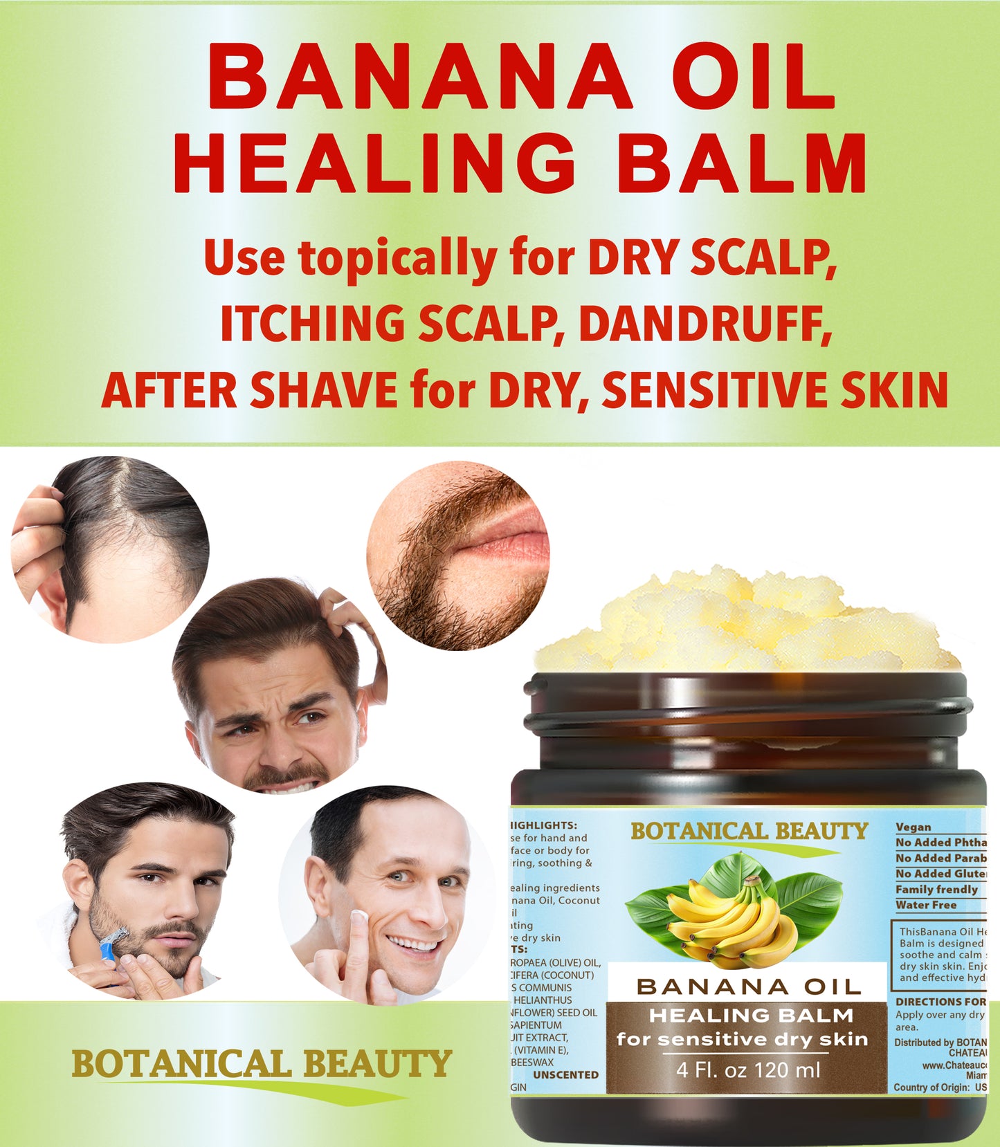 Banana Oil Healing Balm Salve