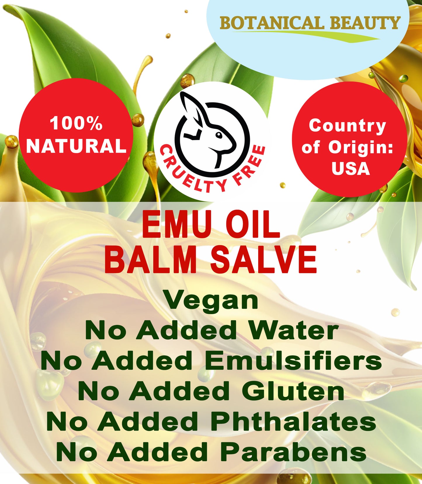 Emu Oil Balm Salve