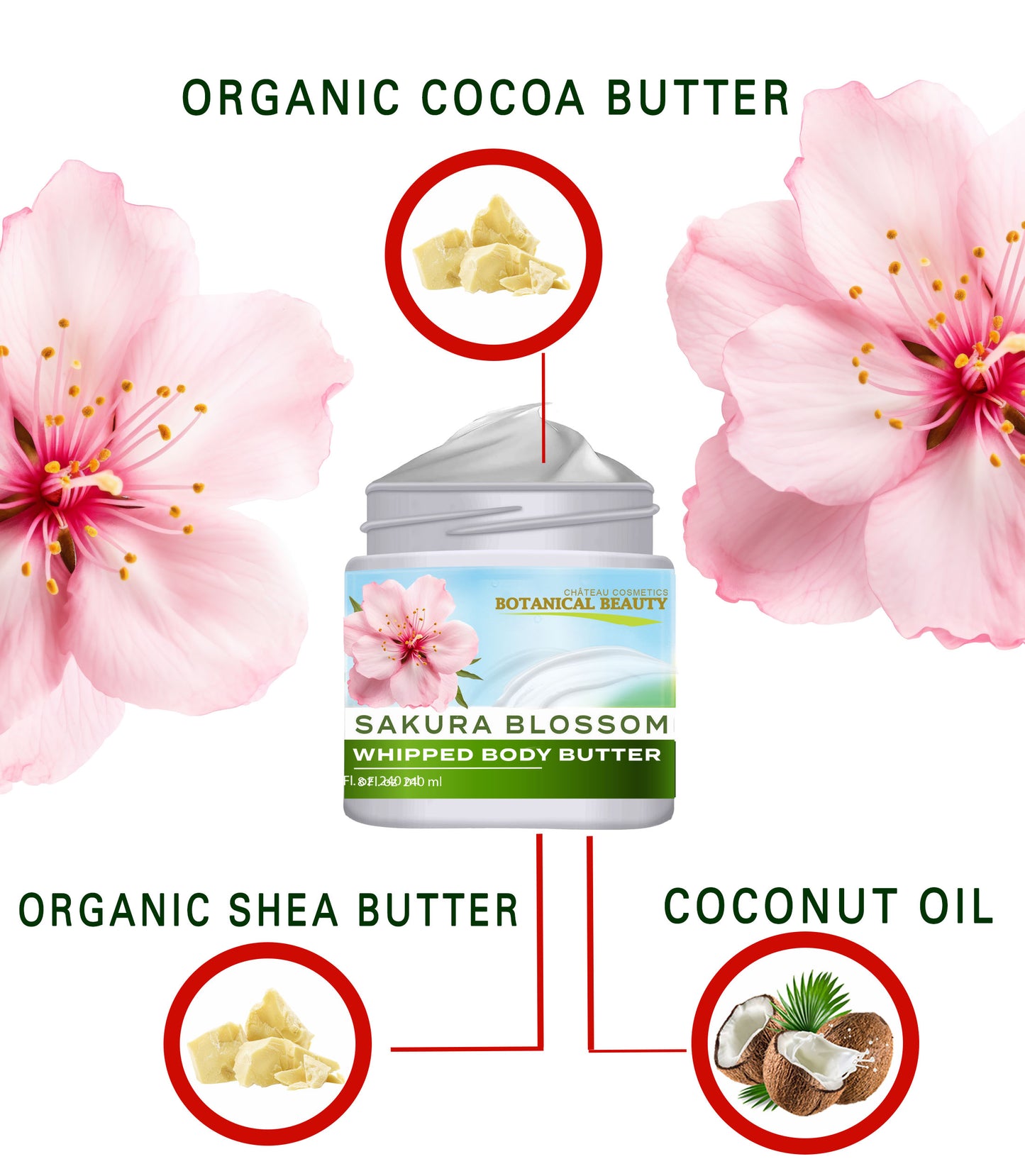 Sakura Blossom Whipped Body Butter