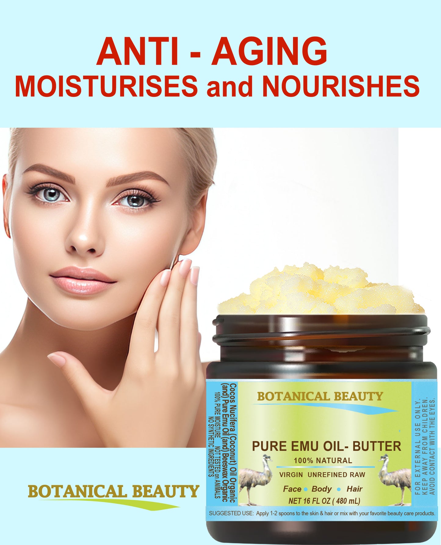 Pure Emu Oil Butter