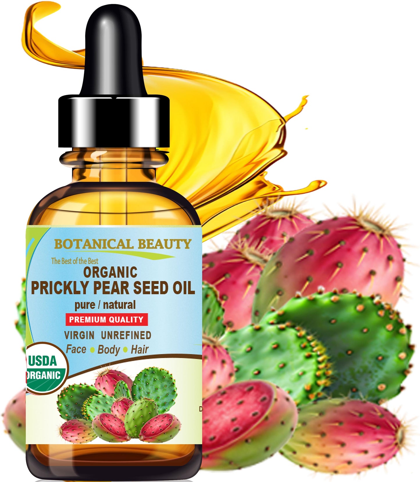 Organic Prickly Pear Cactus Seed Oil