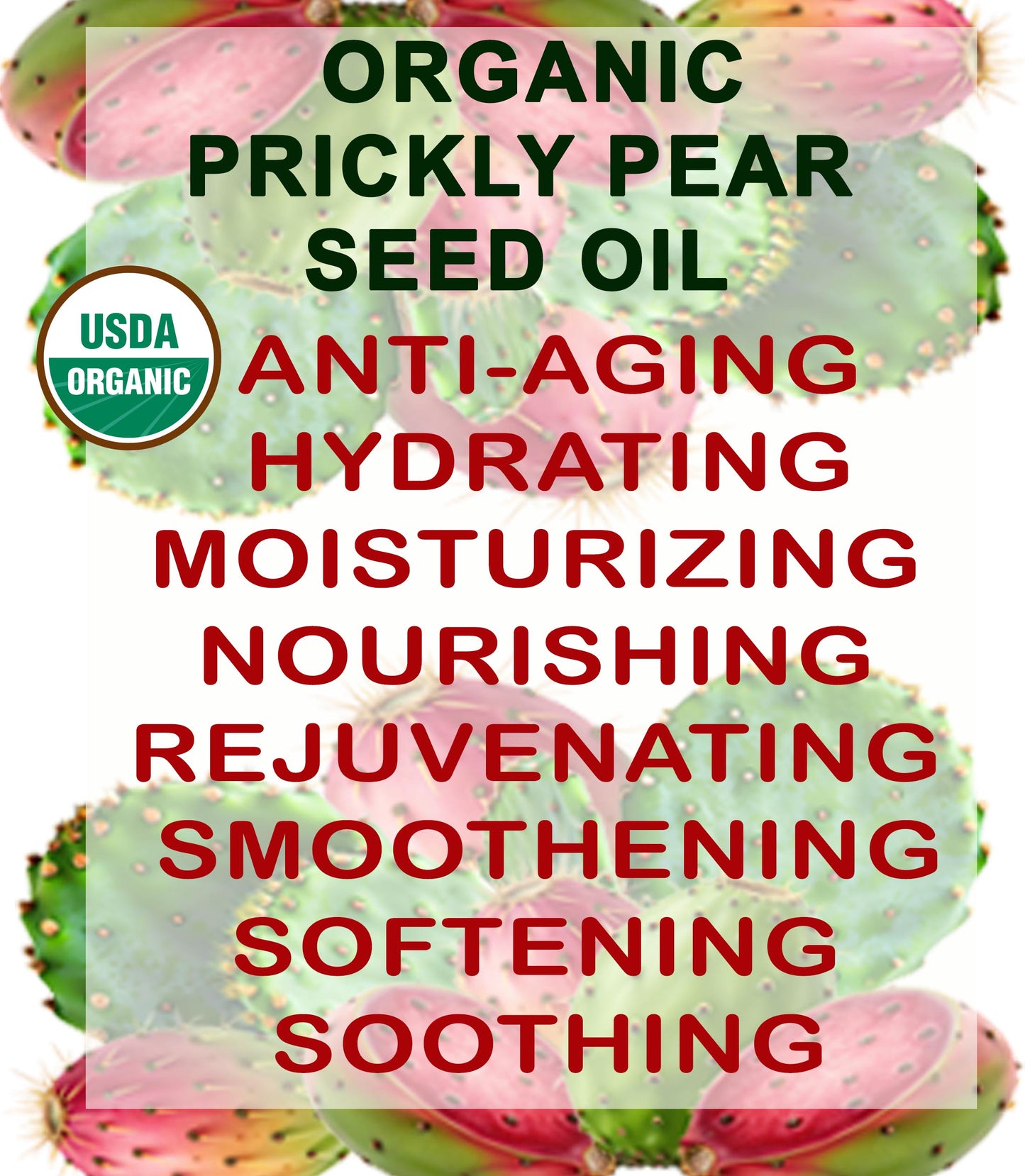Organic Prickly Pear Cactus Seed Oil