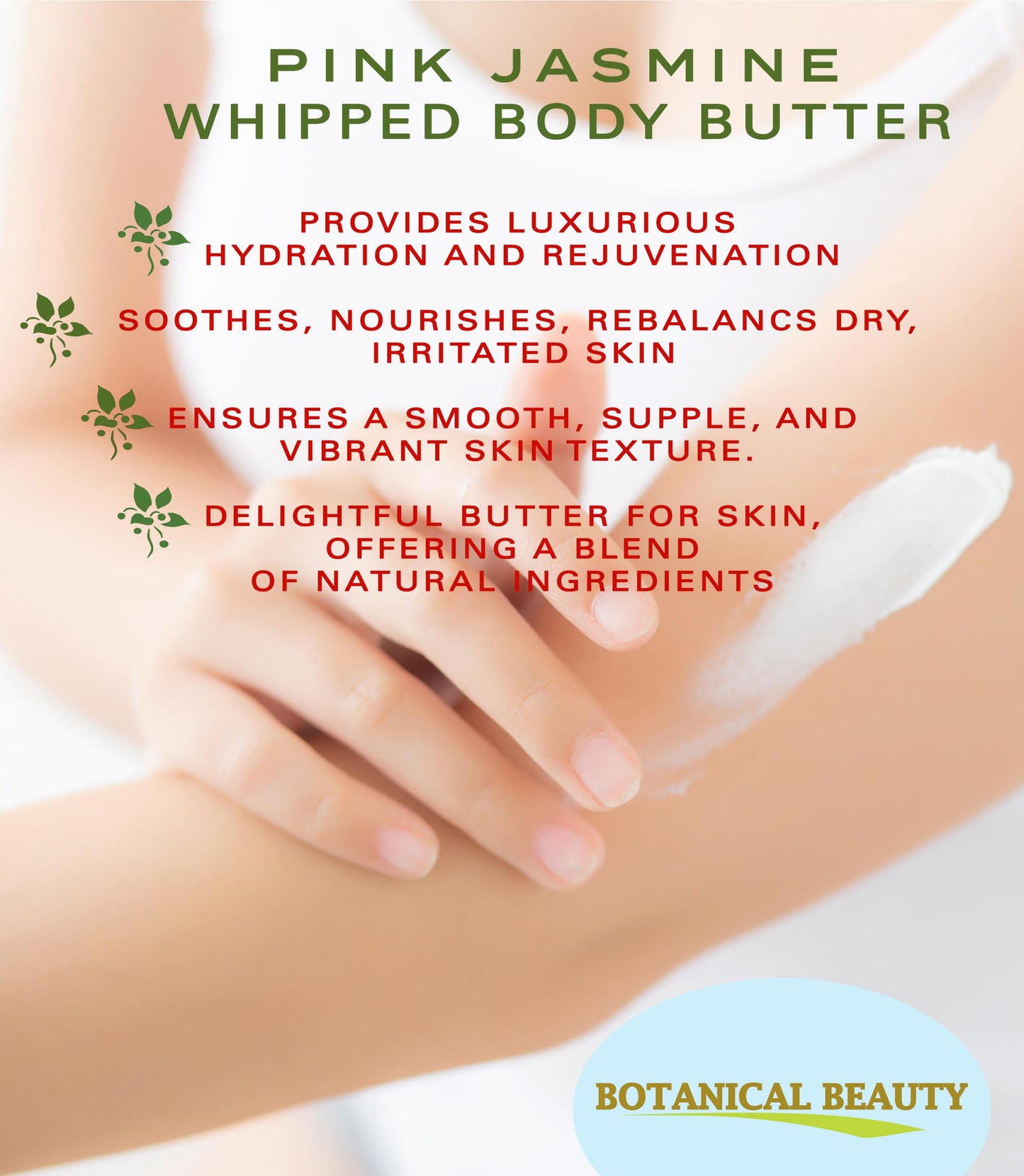 Pink Jasmine Whipped Body Butter