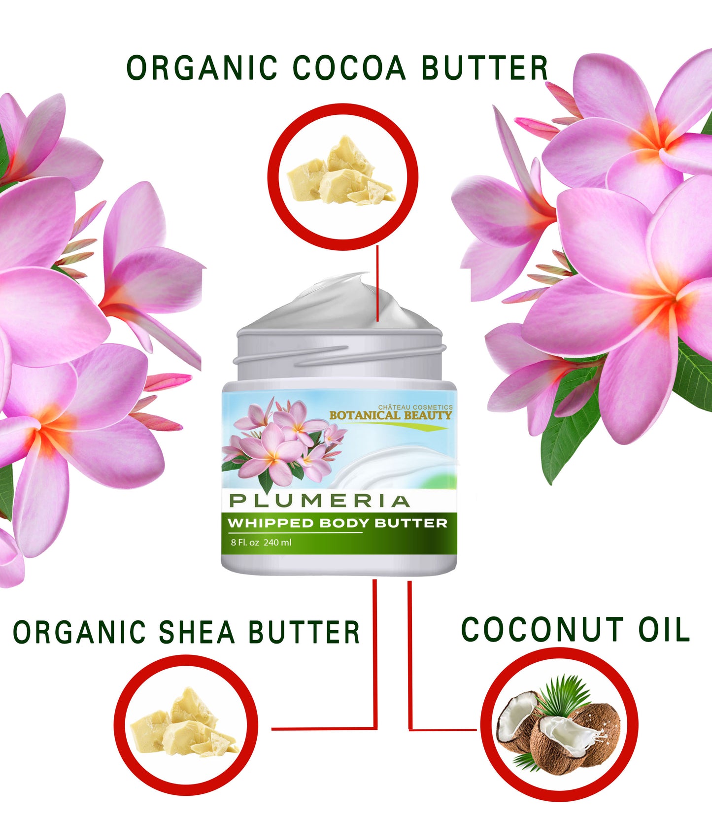 Plumeria Whipped Body Butter