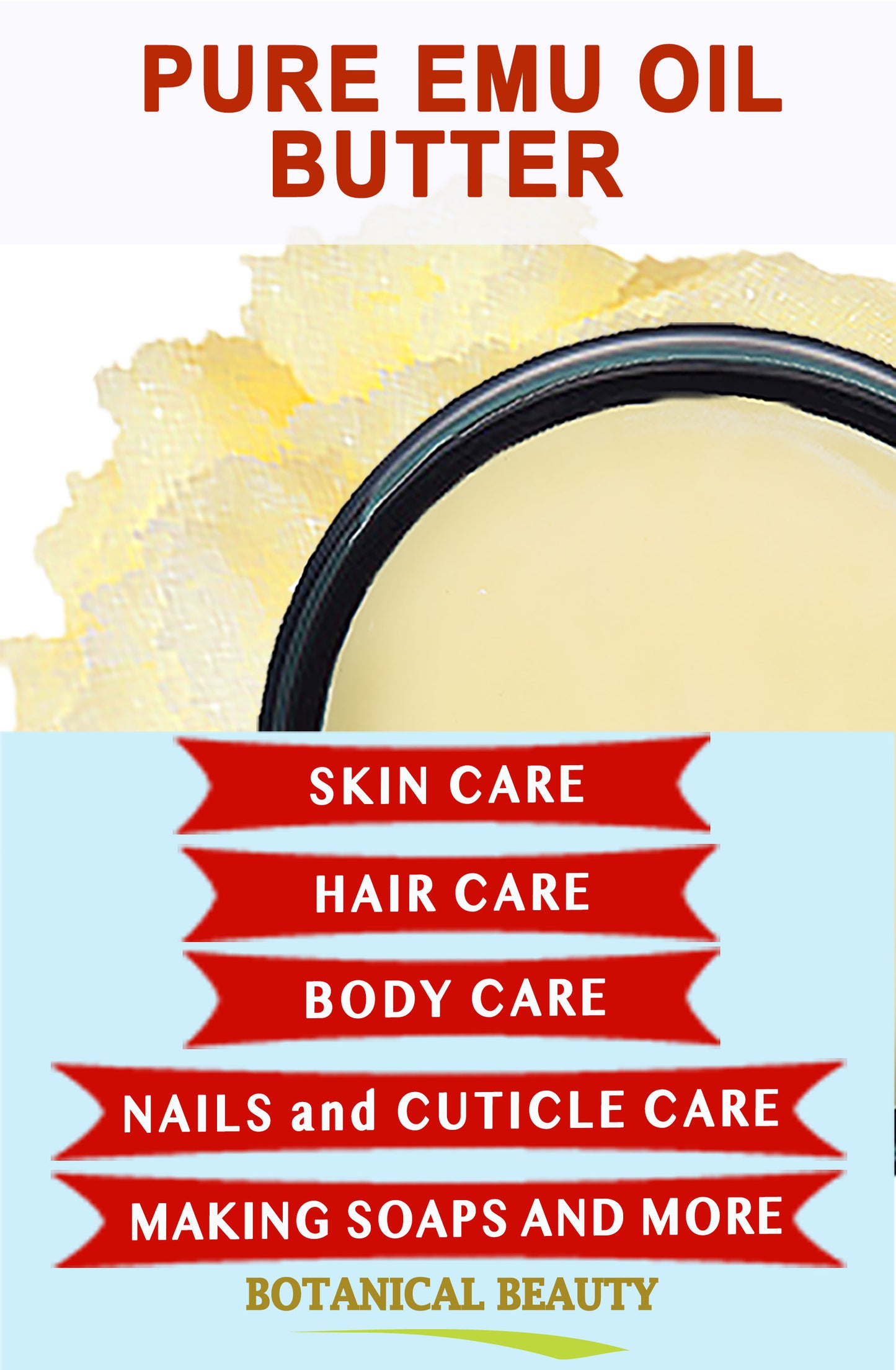 Pure Emu Oil Butter