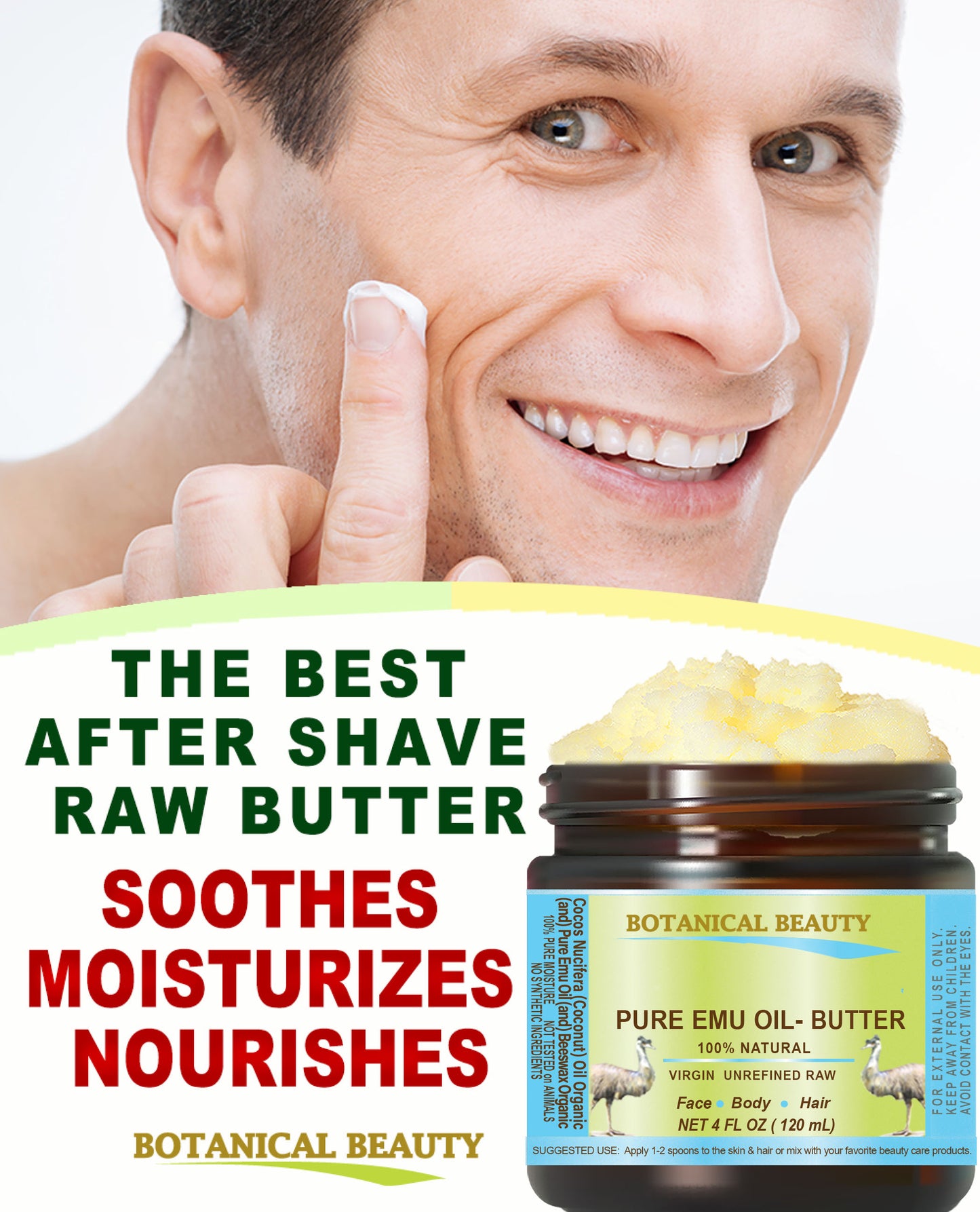 Pure Emu Oil Butter