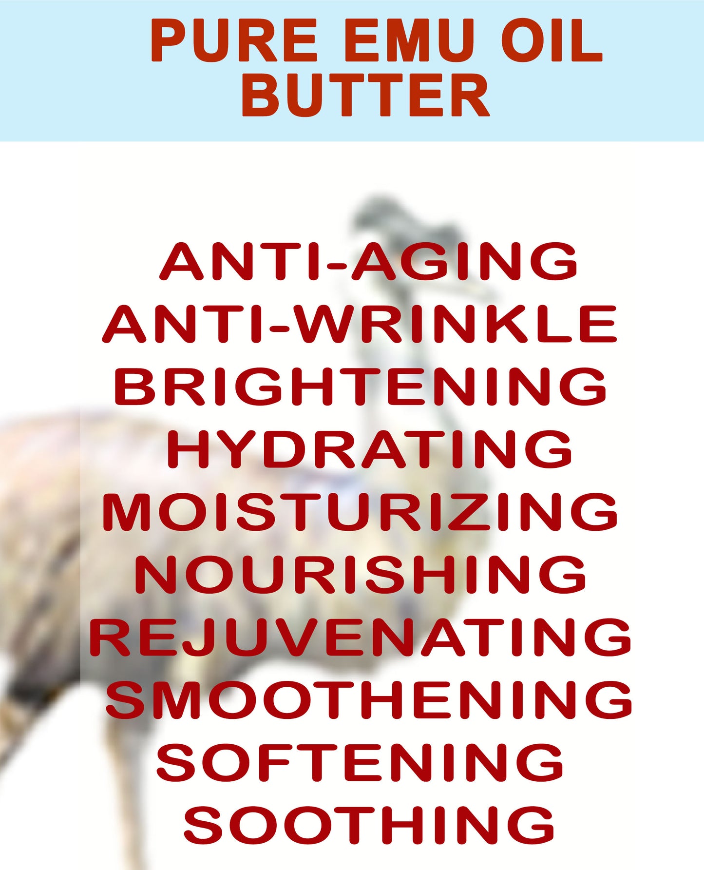 Pure Emu Oil Butter