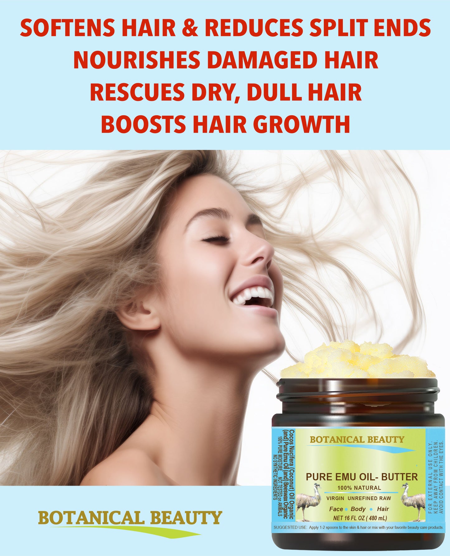 Pure Emu Oil Butter