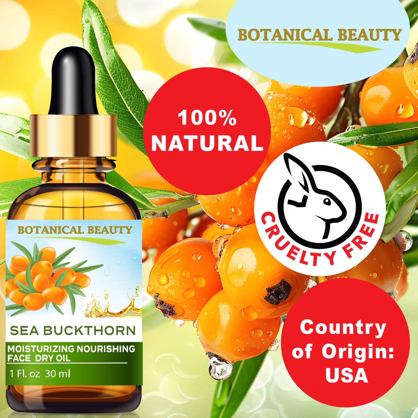 Crema hidratante facial con aceite de rosa mosqueta