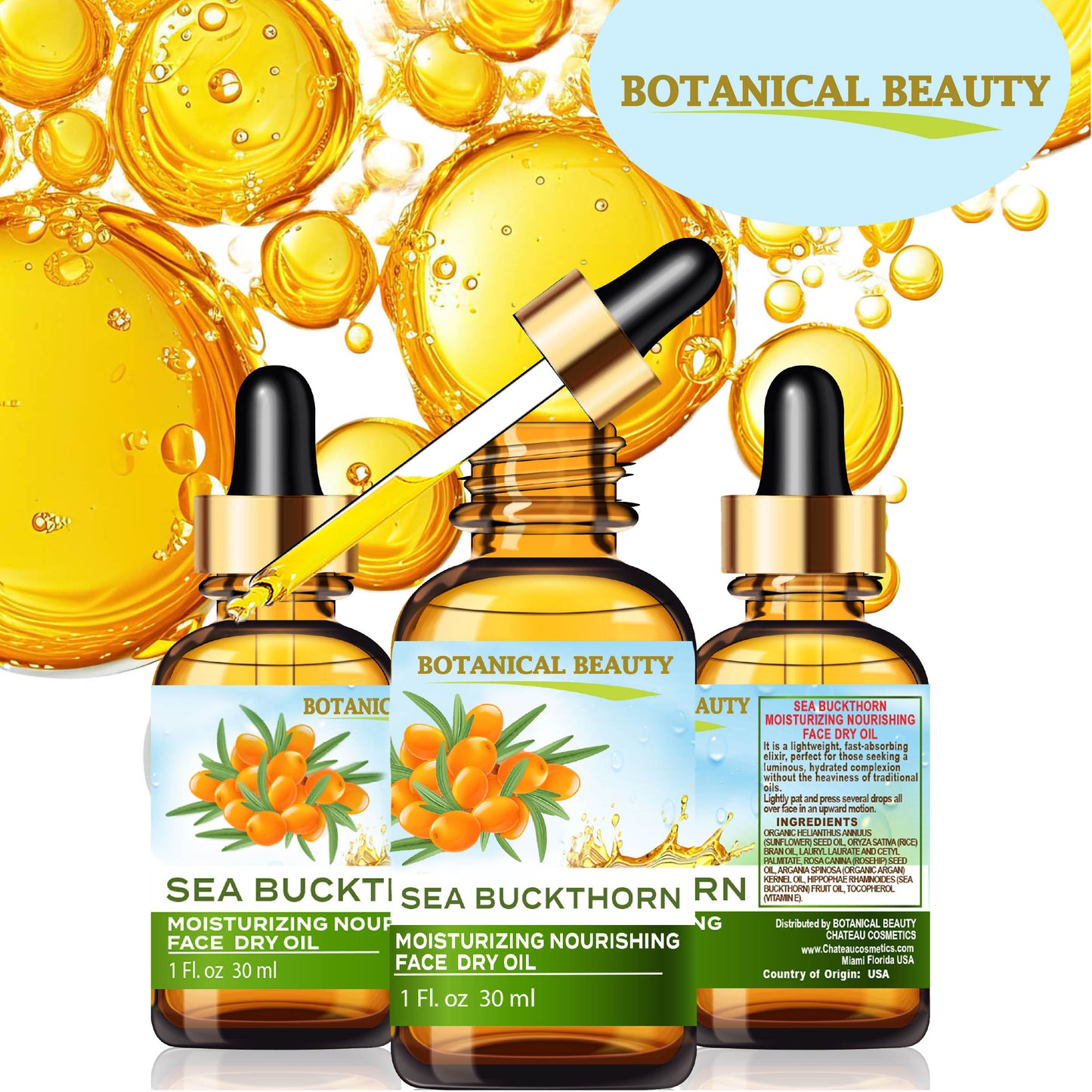 Crema hidratante facial con aceite de rosa mosqueta