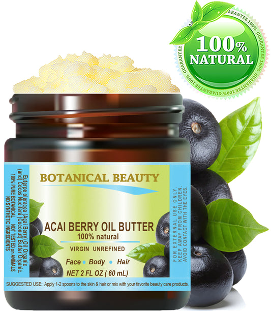 Mantequilla de aceite de baya de acai