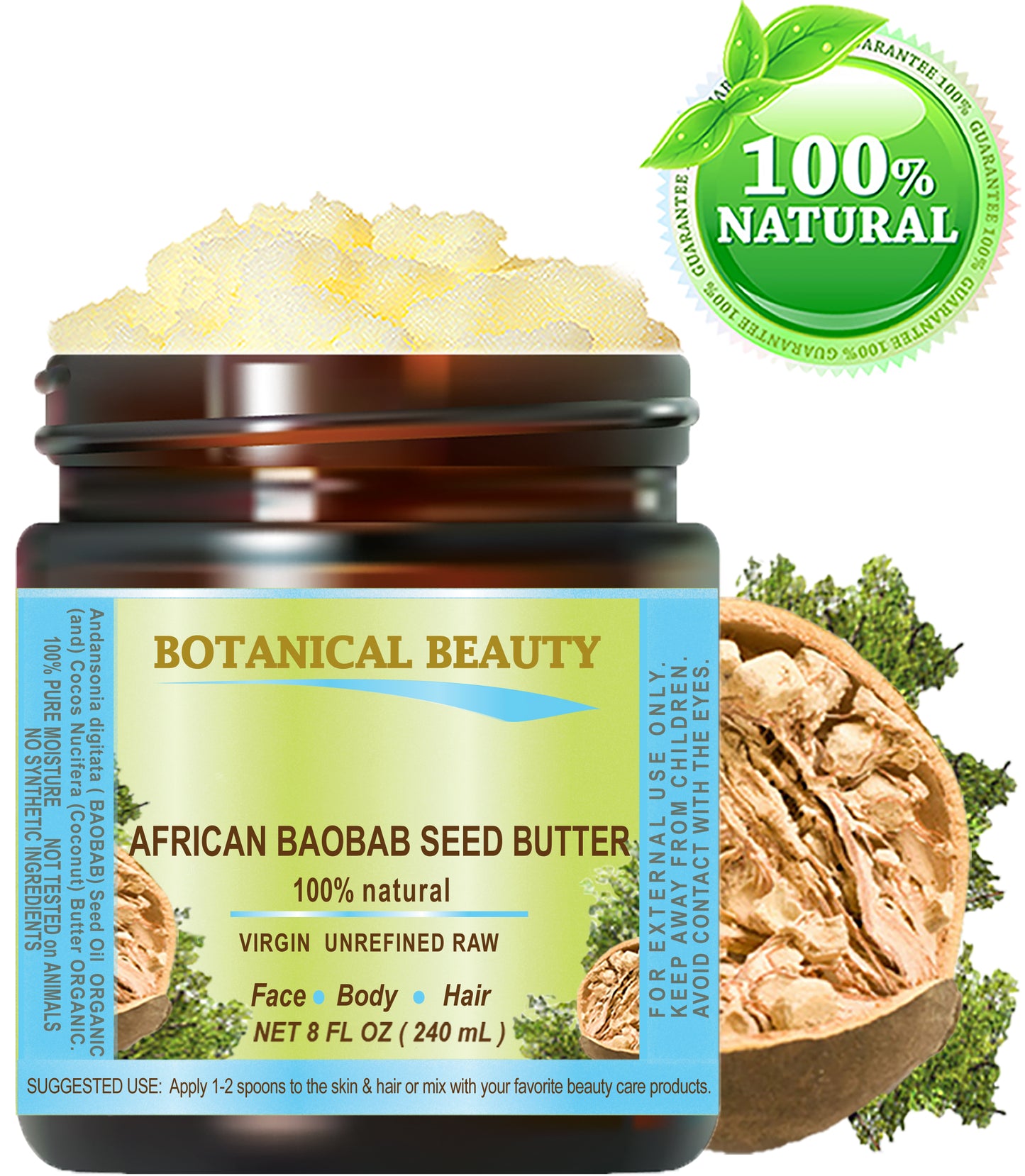African Baobab Seed Butter