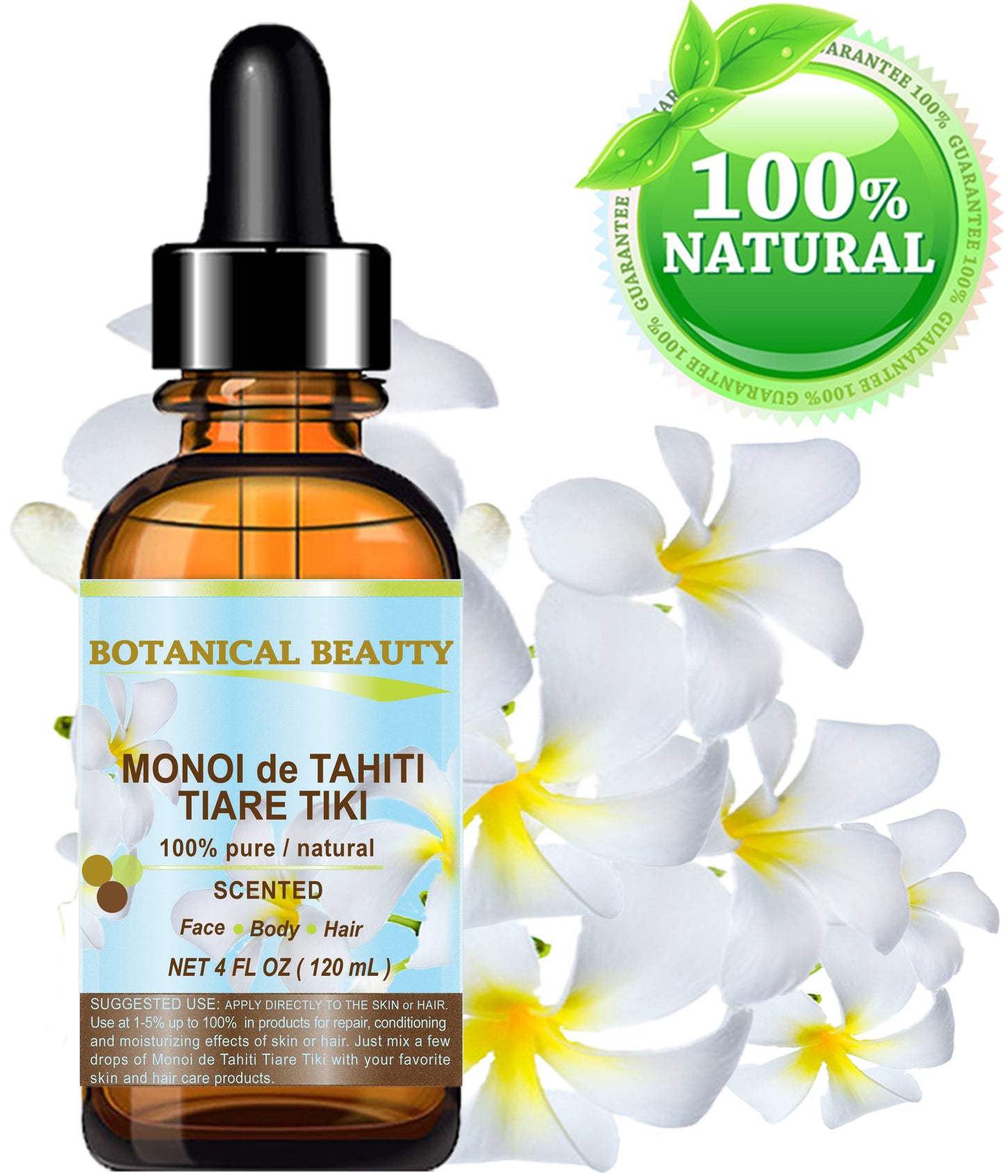 Monoi de Tahiti Tiare Tiki Oil