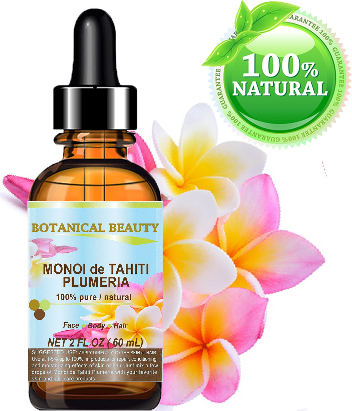 Monoi De Tahiti Oil Plumeria