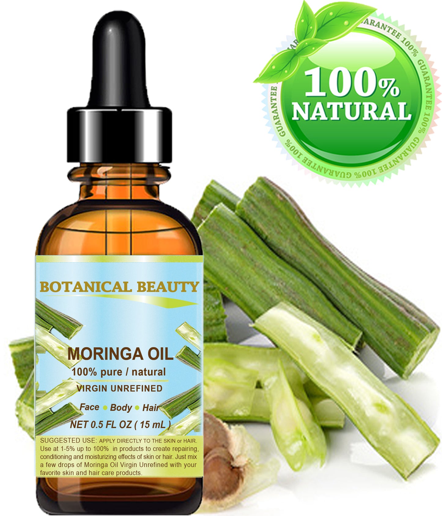 Aceite de moringa virgen del Himalaya