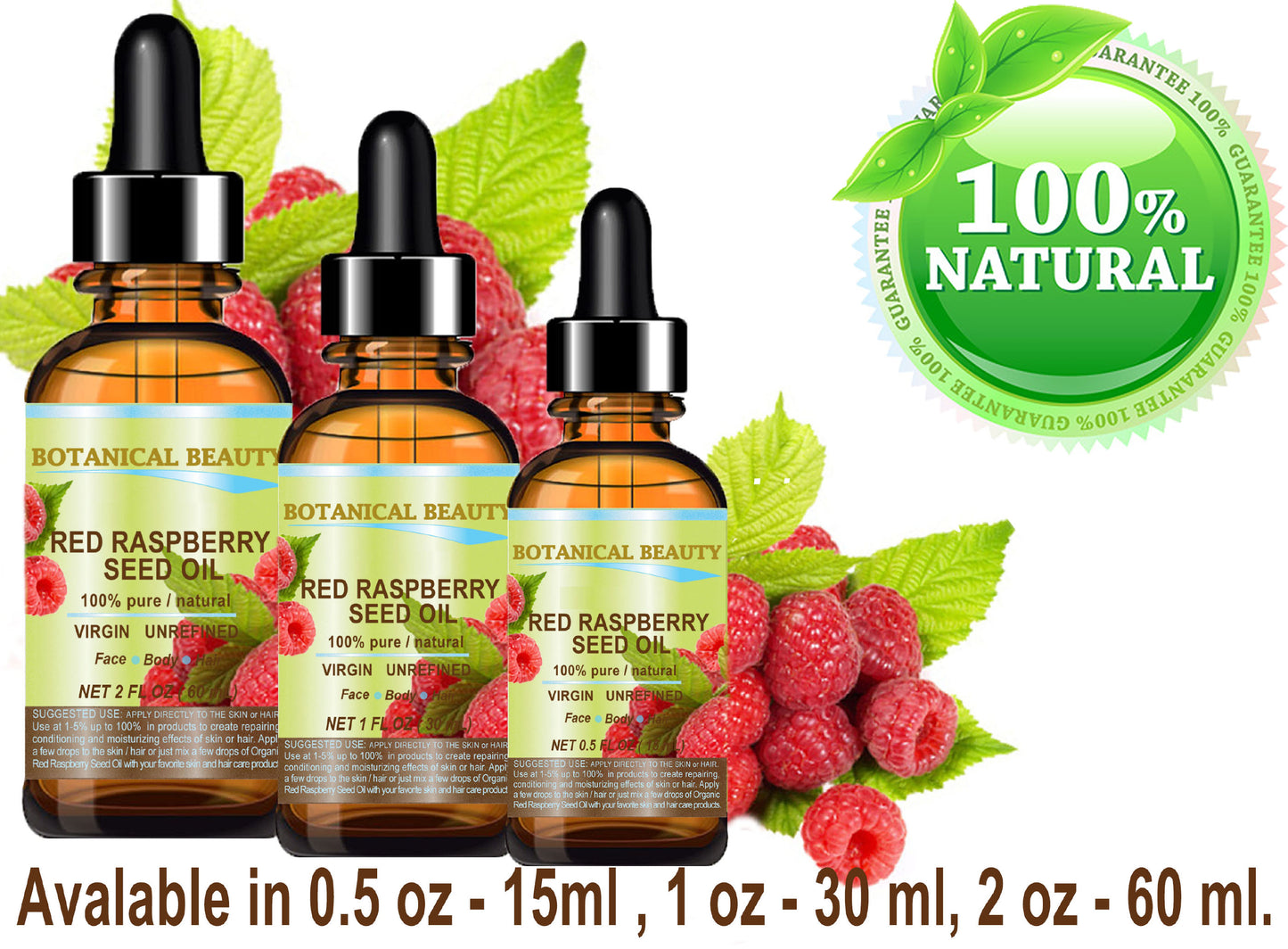 Organic Red Raspberry Seed Oil