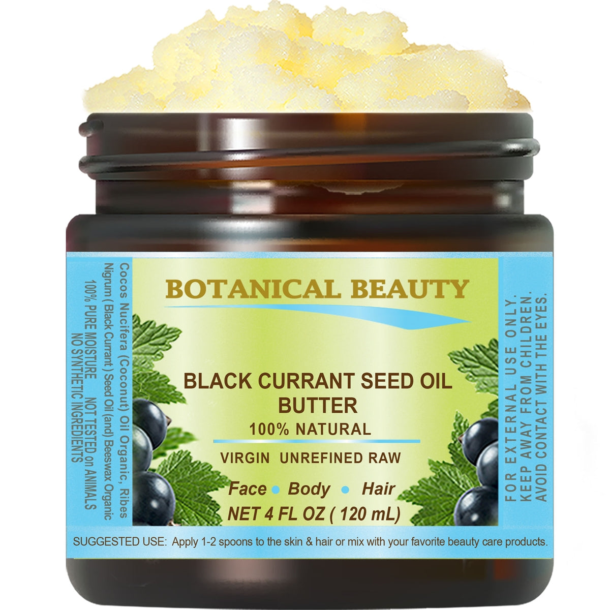 Black Currant Seed Oil Butter