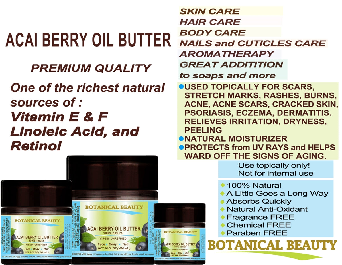 Acai Berry Oil Butter