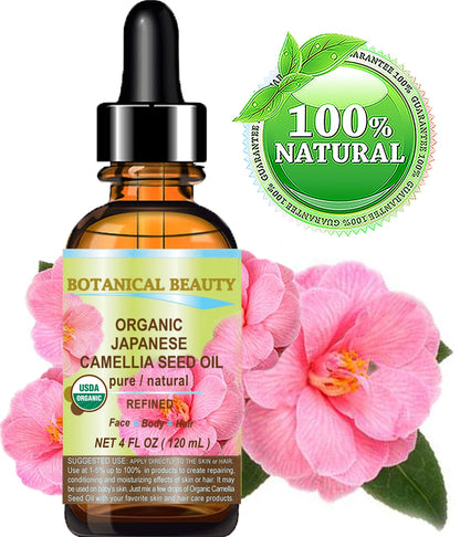 Organic Japanese Camellia Seed Oil