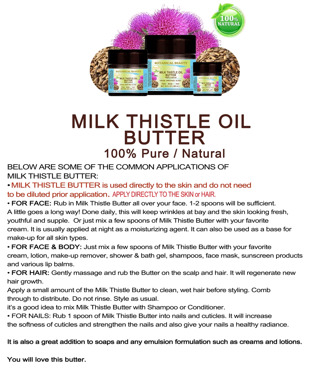 Milk Thistle Oil Butter