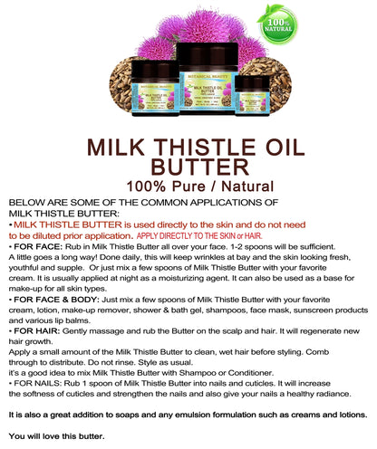 Milk Thistle Oil Butter