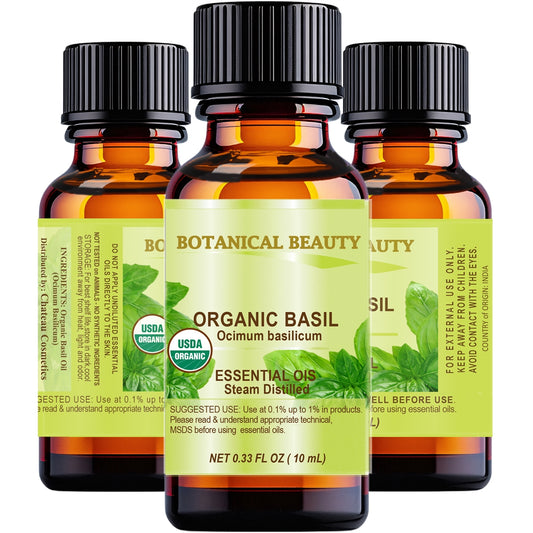 Organic Basil Essential Oil