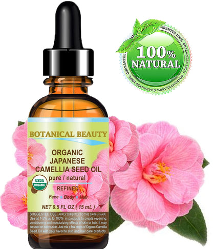 Organic Japanese Camellia Seed Oil