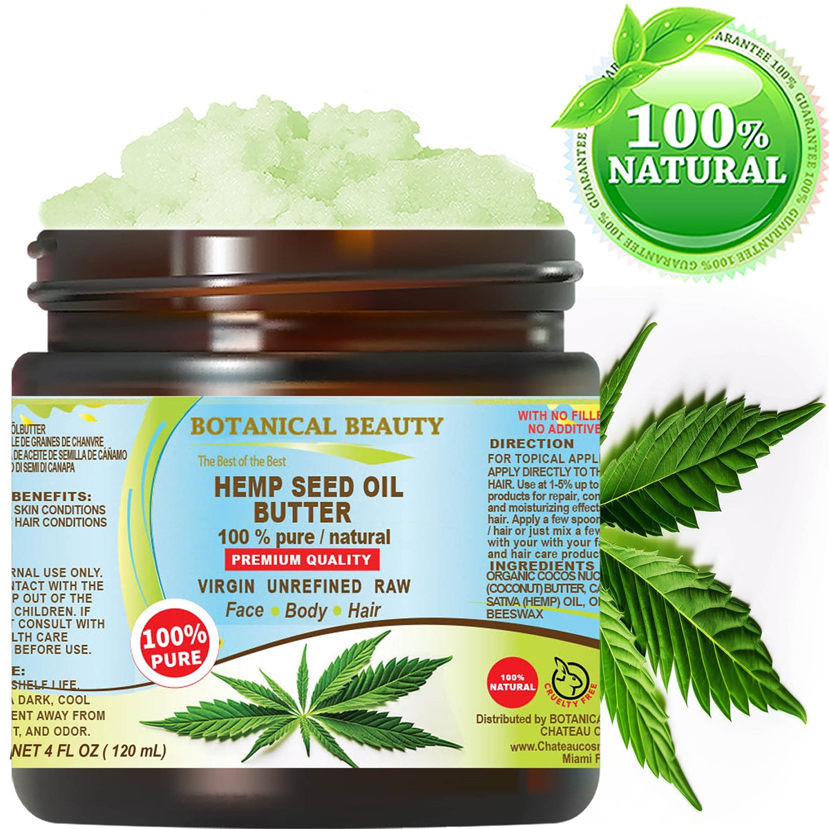 Hemp Seed Oil Butter