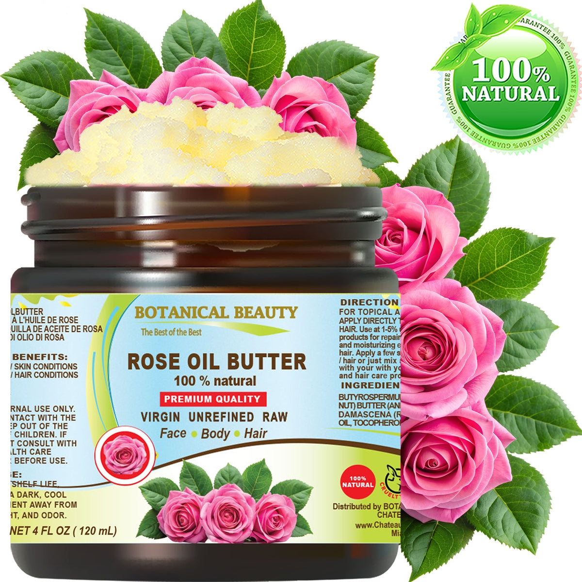 Rose Oil Butter