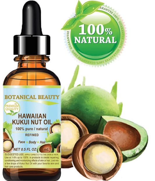 Hawaiian Kukui Nut Oil Refined